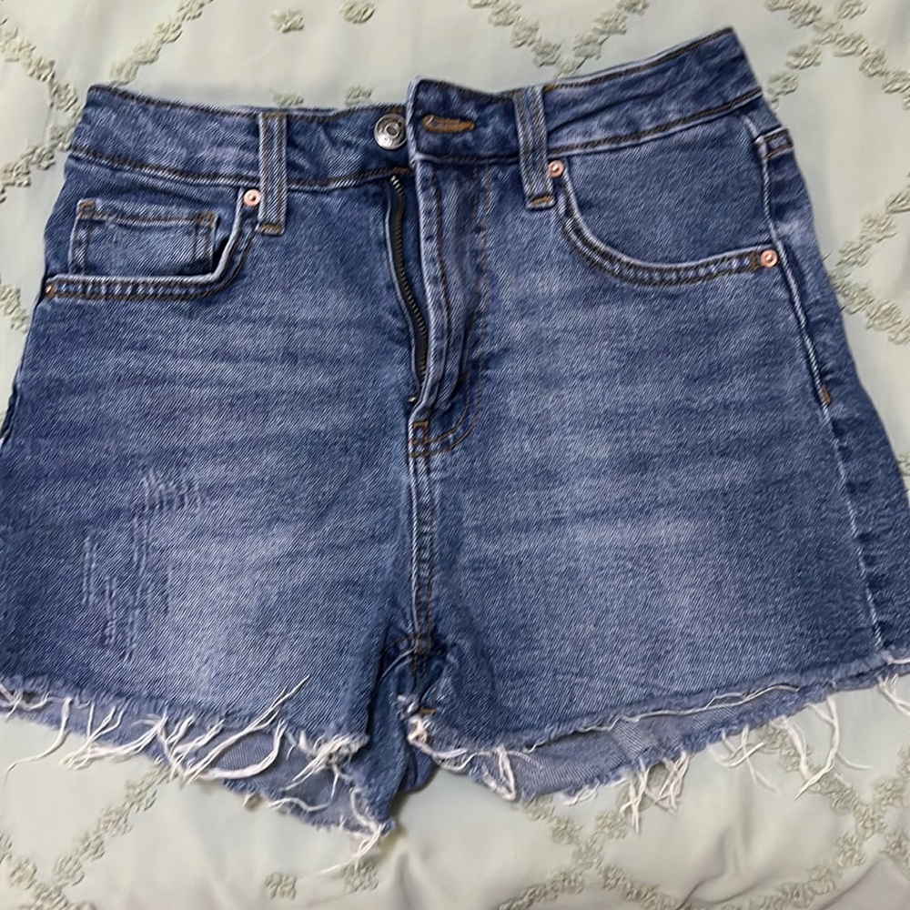 Highest rise mom shorts